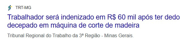 direito a indenização por acidente de trabalho ou doença causada pelo serviço